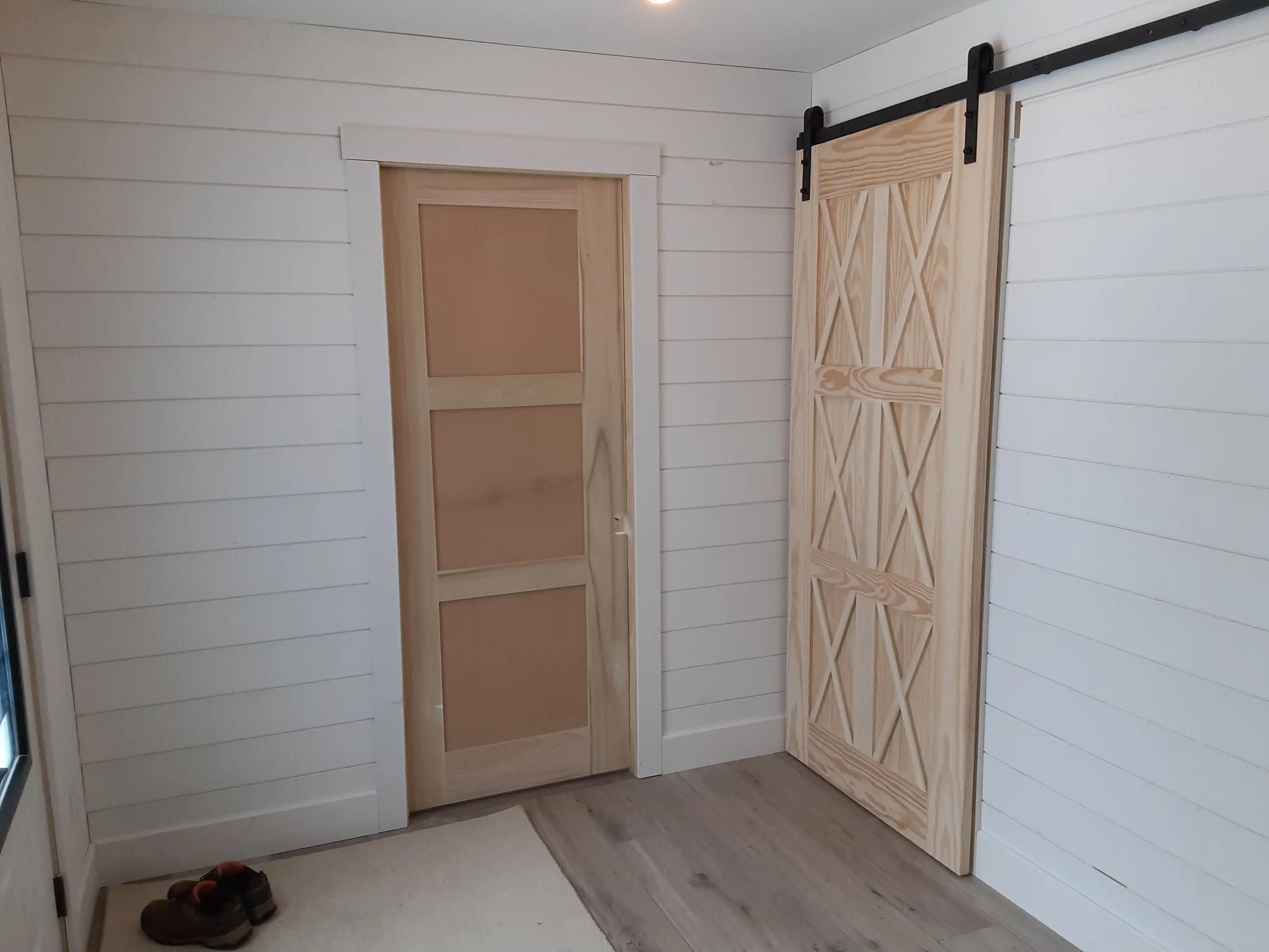 Sliding Barn Doors — detail