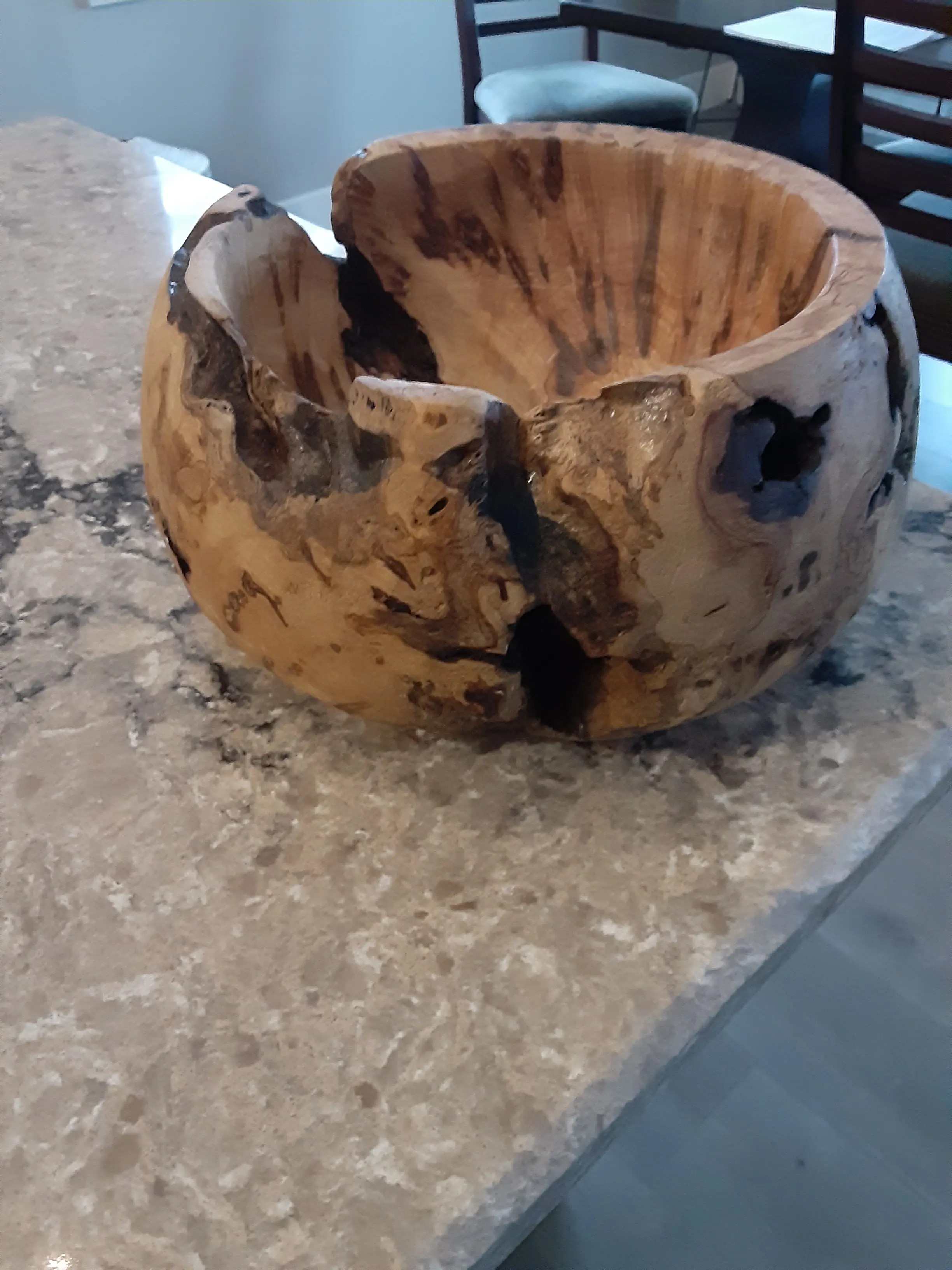 Finished turned vessels with hand-rubbed oil finish