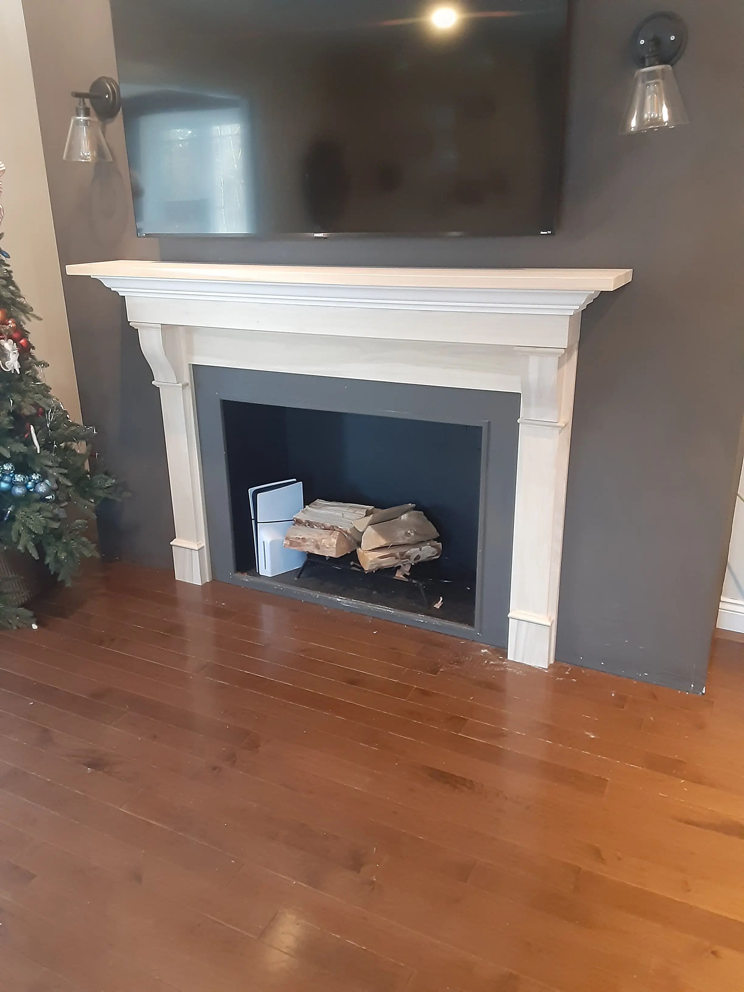 Installed and finished.